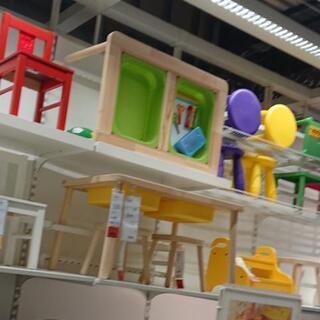 IKEA イケア 子供用 収納付き テーブル & ベンチ フリサ...