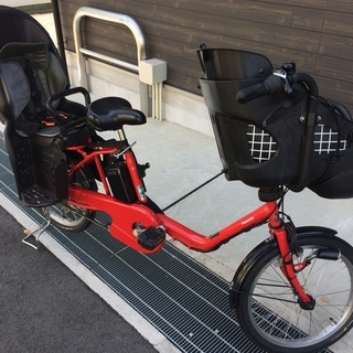 地域限定送料無料 パナソニック ギュットミニ DX 16AH 三人乗り 子供