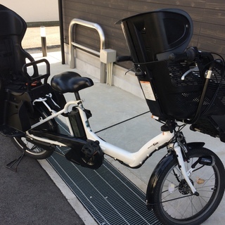 地域限定 ヤマハ キッスミニ 三人乗り バッテリー2個 20インチ 子供