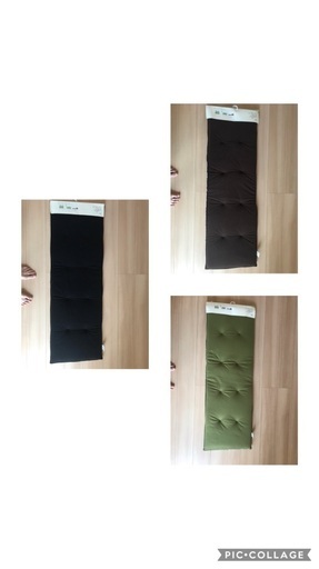 しまむら長座布団3枚セット未使用 ゆきんこ 安茂里のファブリック カバー 座布団 の中古あげます 譲ります ジモティーで不用品の処分