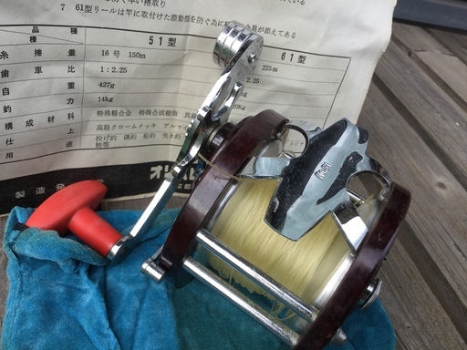 オリムピック DOHZUKI-DX NO.3 ベイトリール ヴィンテージ 極美品