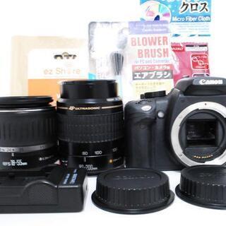 ★全国発送対応★【超人気★】Canon kiss N レンズセット