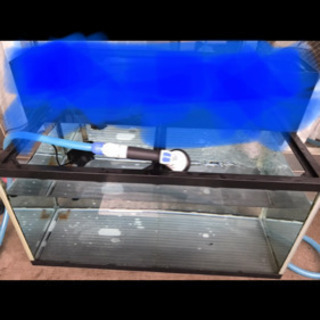 水槽ガラス90cm ふる 潮見の家具の中古あげます 譲ります ジモティーで不用品の処分