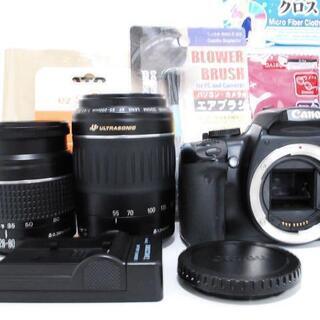 ★全国発送対応★【お得なWiFiセット！】Kiss X ダブルレンズ 望遠 セット