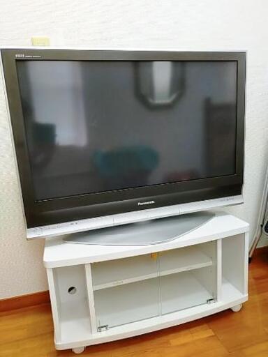 37型Panasonicデジタルハイビジョンテレビ、テレビ台付