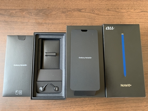超美品】サムスン Galaxy Note 10+ SCV45 4眼カメラ搭載の6.8型
