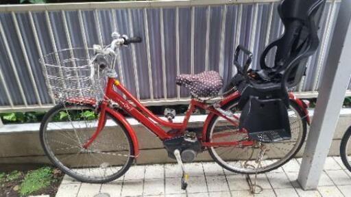 お値引き！電動アシスト自転車YAMAHA PAS City-F！後部チャイルドシートつき