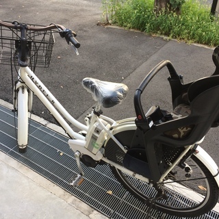 地域限定 ブリヂストン ハイディB HYDEE 新基準 子供乗せ 白 ナチュラ