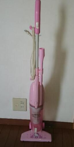 キティ TWIN BIRD サイクロン 掃除機 自立 ピンク 2005年製