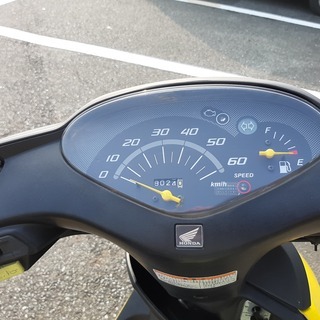 ホンダ DIO(ディオ)AF68 イエローカウル交換　グリップヒーター付き