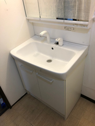 洗面器リフォームDIY