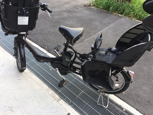 地域限定送料無料　アンジェリーノプティット　12,8AH　黒　神戸市　電動自転車 SOLD OUT】電動自転車 BRIDGESTONE アンジェリーノ プティット