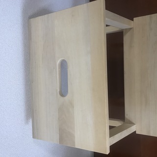 IKEA 木製踏み台
