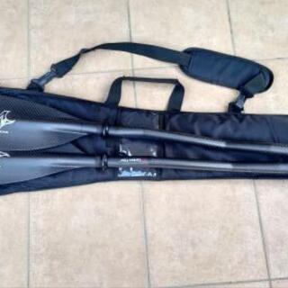 【決定】マーシャス   Full Carbon Ergo Paddle 2P フルカーボン エルゴパドル ブラック 225cm