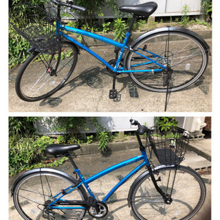 ☆802 シティーサイクル 27インチ ブルーカラー 10000円