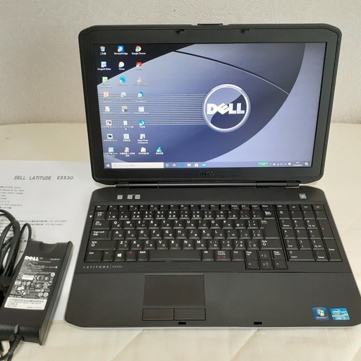 【取引中です】☆core i5＋SSDで快適☆　DELL　LATITUDE　Wi-Fi　マルチ　Windows10　②