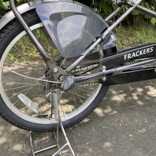 子供乗せ自転車 非電動 丸石 ふらっかーず 20インチ ブラック