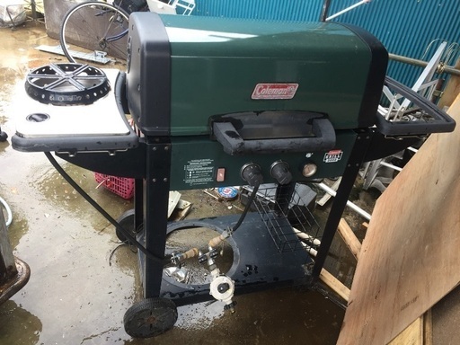 コールマン 大型グリル coleman grill 3000 コンロ付き