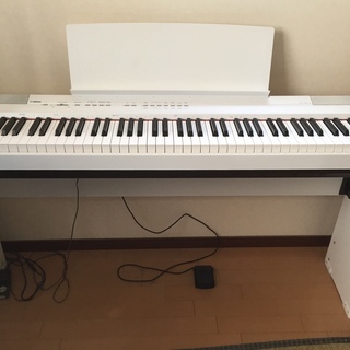 YAMAHA 電子ピアノP-105 スタンド付き
