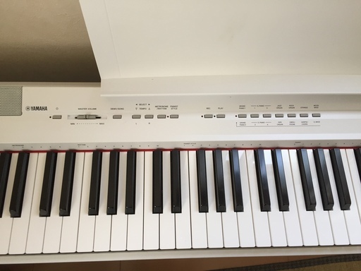YAMAHA 電子ピアノP-105 スタンド付き