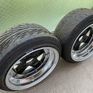 極太深リム 9J SSR MKⅡ マーク2 タイプC 旧車 引っ張り 当時モノ