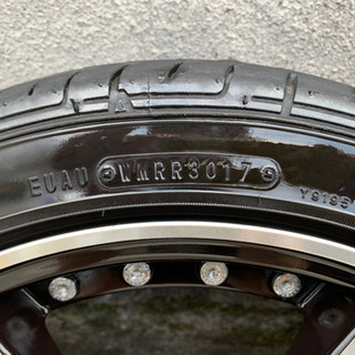 京豊コーポレーション　AMEシャレン　美品〜‼️ ホイール　タイヤ付き