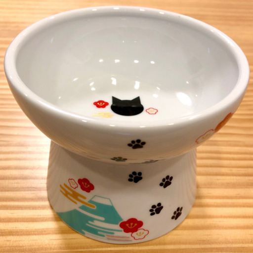 猫壱 限定 ハッピーダイニング フードボウルl Fuji柄 K 平野のその他の中古あげます 譲ります ジモティーで不用品の処分