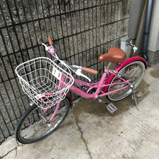 子供用自転車20インチ　女の子用　難あり