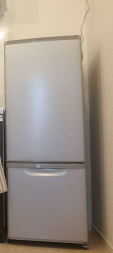 Panasonic パナソニック 冷蔵庫 NR-B17AW-S パーソナル冷蔵庫 (168L・右開き) 2ドア シルバー
