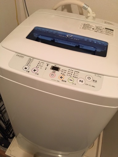 【代理投稿】ハイアール 全自動洗濯機　Haier JW-K42K 2016年式【取りに来られる方限定】