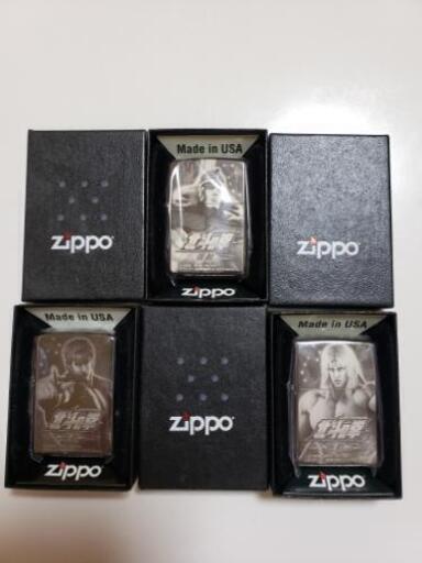 激レア☆北斗の拳Zippo3兄弟セット