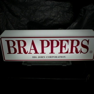 BRAPPERS（ビックジョン）電飾看板　中古