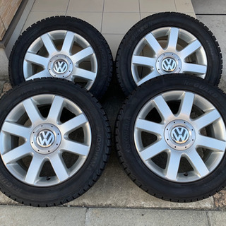 スタッドレスタイヤ 205/55R16 タイヤ＆純正ホイール＆ラックセット