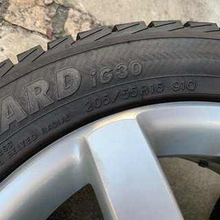 スタッドレスタイヤ 205/55R16 タイヤ＆純正ホイール＆ラックセット