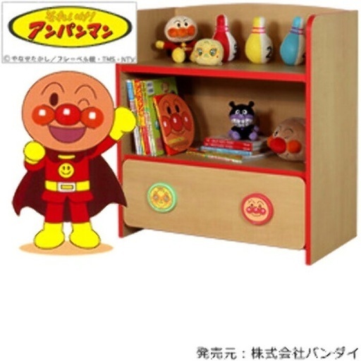 最安値挑戦! バンダイ アンパンマン 木製 収納 家具 - たんす - hlt.no