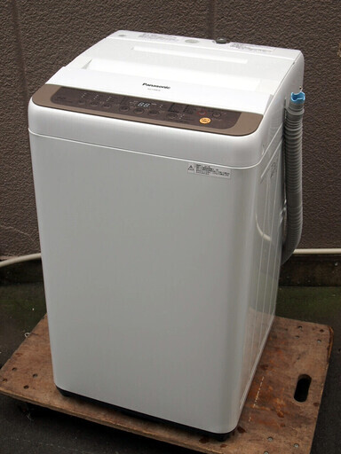 ⑤【6ヶ月保証付】17年製 美品 パナソニック 7kg 全自動洗濯機 NA-F70PB10
