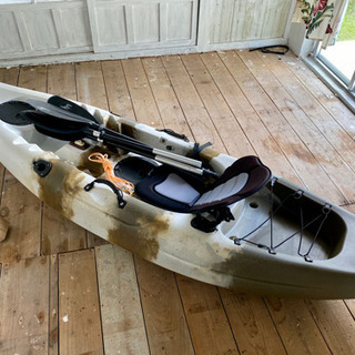 フィッシングカヤック＋スペシャルシート＋パドル2本セット