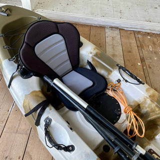 フィッシングカヤック＋スペシャルシート＋パドル2本セット