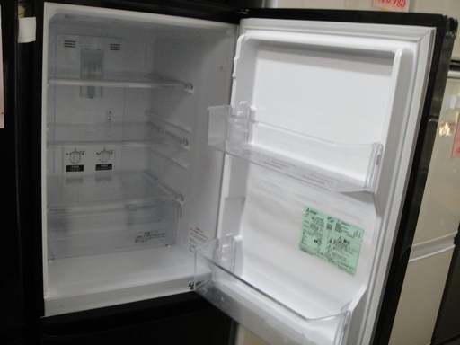 2014年製 三菱 2ドア ノンフロン冷凍冷蔵庫 MR-P15Y-B 146L 今だけ 