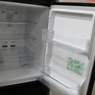 2014年製　三菱　２ドア　ノンフロン冷凍冷蔵庫　MR-P15Y-B　146L　今だけ通常特価19,980円の3,000円割引きで16,980円！　冷蔵庫