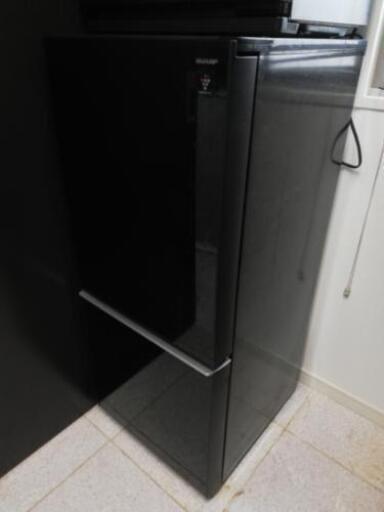 美品SHARP 冷蔵庫 二つドア プラズマクラスター137L