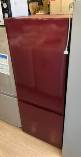 ●【12ヶ月安心保証付き】2ドア冷蔵庫　AQUA 2018年製