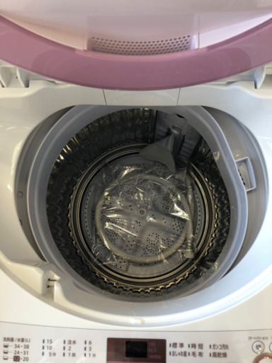 12ヶ月安心保証付き】 SHARP 全自動洗濯機 2017年製