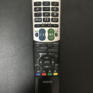 液晶テレビ　シャープ40型　2009年製　白