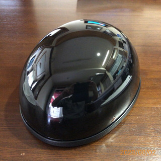 ヘルメット　ハーフヘルメット　アメリカン ブラック　黒