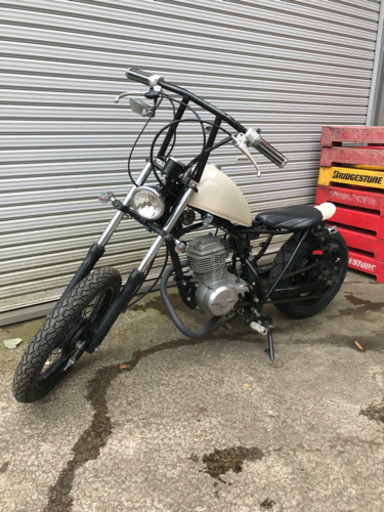 ホンダ エイプ 50cc チョッパー仕様 モリワキマフラー