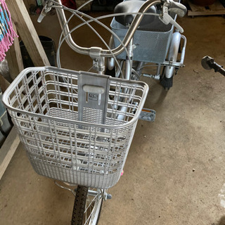 使用少★20インチ　三輪自転車★ 3段ギア　スイング式