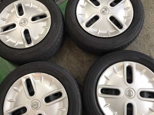 日産 キューブz12 純正スチールホイール タイヤ4本ホイールキャップ付中古 かぶ 鵠沼海岸の車のパーツの中古あげます 譲ります ジモティーで不用品の処分 日産 キューブz12 純正スチールホイール タイヤ4本ホイールキャップ付中古 かぶ 鵠沼海岸の車のパーツの中古あげます 譲ります ジモティーで不用品の処分