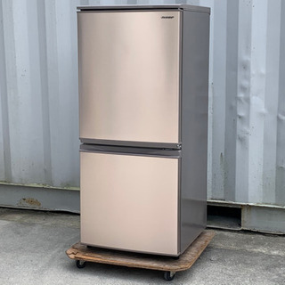 美品！シャープ 冷蔵庫◇137L◇2019年製◇SJ-D14D◇JF-0081