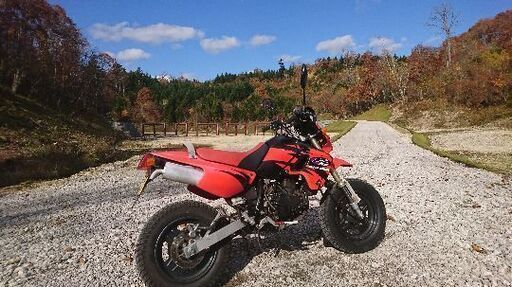 KAWASAKI KSR80 2スト 6速 タイヤホイール3セット付き スパイク